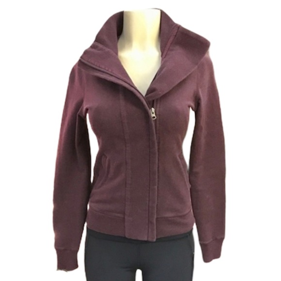 Vintage Lululemon Slalom maroon jacket size 6